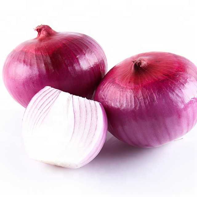 Fresh Yellow And Red Onion