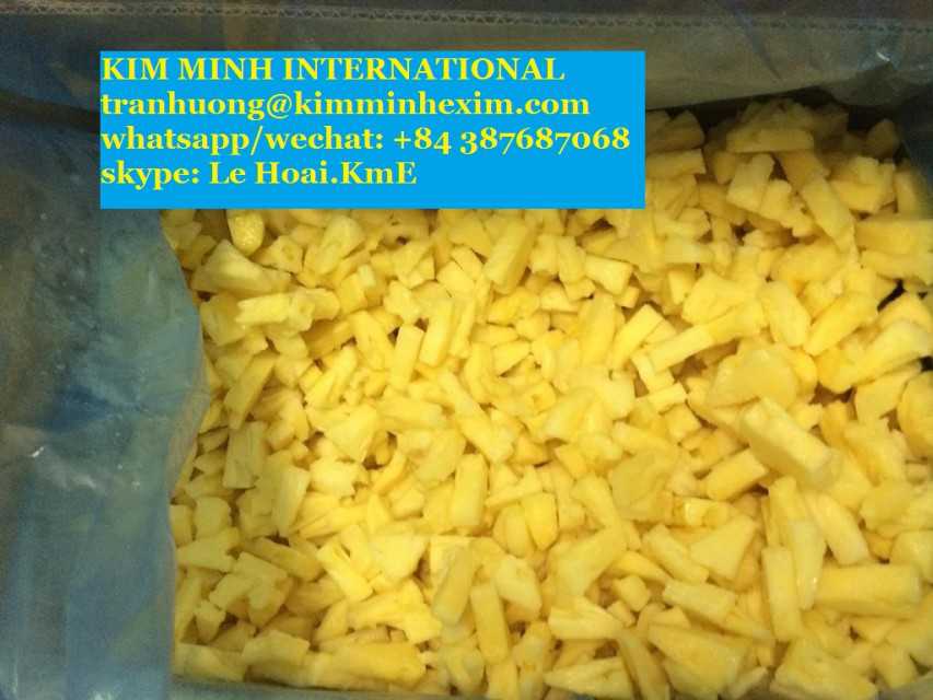 Pineapple Fruit - High-Quality Frozen, Fresh, Puree - KME Kim Minh International