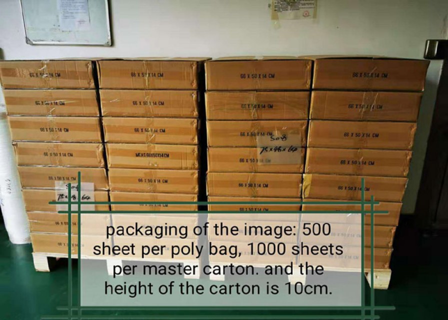 Hot peel matte 48x64cm 75micron/100micron heat transfer printing films