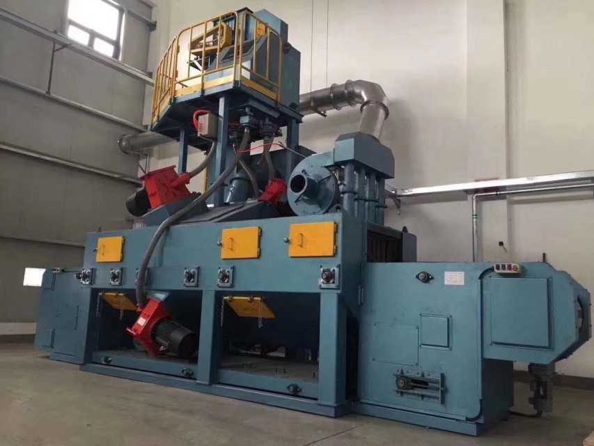 Wire Mesh Belt Continuous Shot Blasting Machine for Steel Castings
