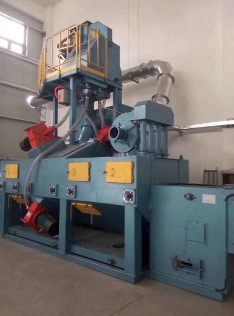 Wire Mesh Belt Continuous Shot Blasting Machine for Steel Castings