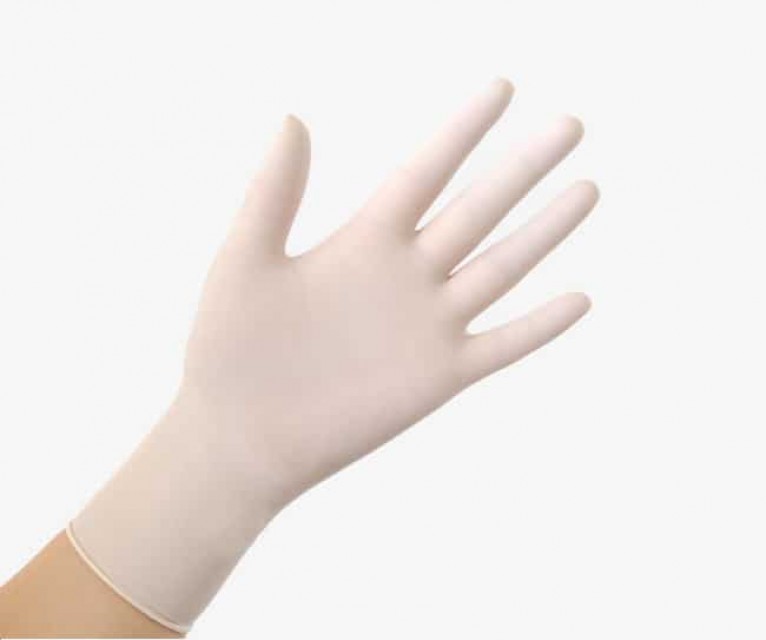 Latex Powdered Examination Gloves for Various Industries