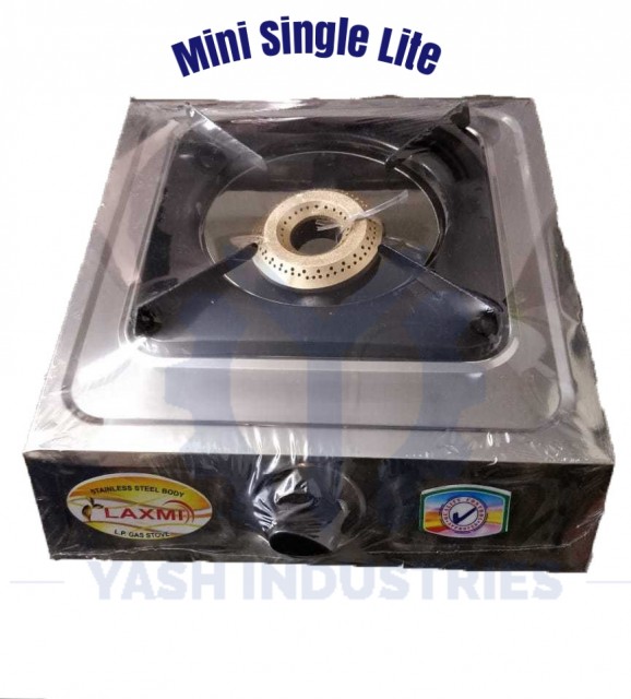 Yash Mini Stainless Steel Single Burner LP Gas Stove