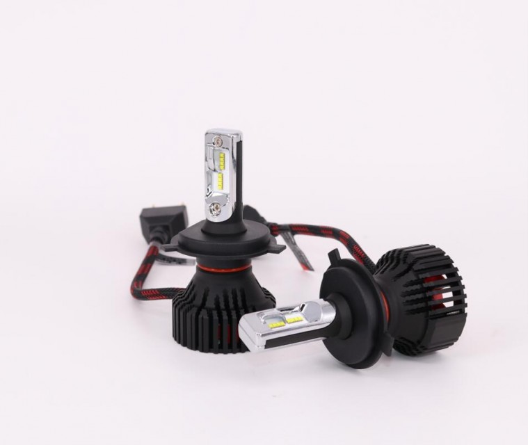 High Performance T8 Led Headlight H4 Automobile Light with ZES chip
