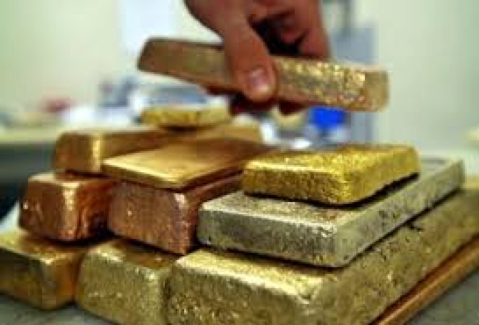 Gold Bars and Gold Nuggets