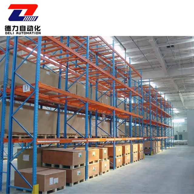 ISO warehouse steel heavy duty beam pallet storage rack for sale