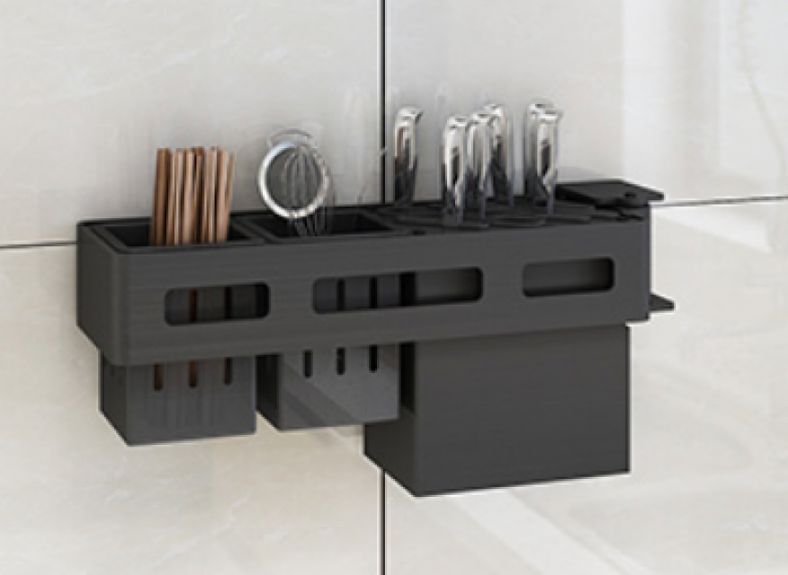 Multi-purposes kitchen rack