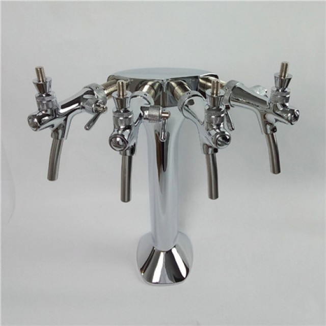 Chrome Brass Single Tap Brewery Tower - Wholesale from China