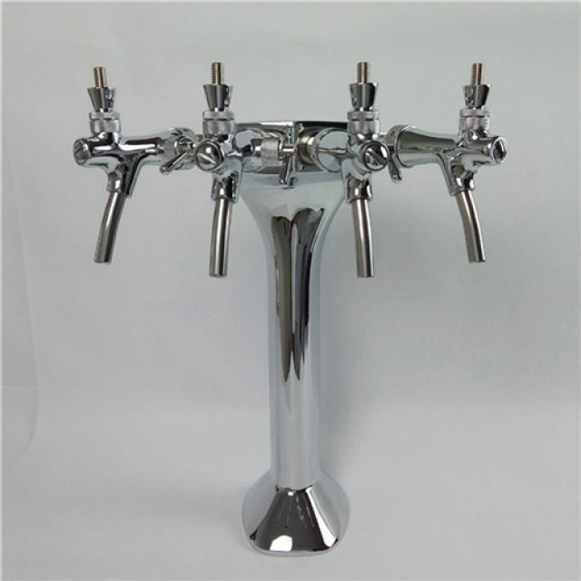 Chrome Brass Single Tap Brewery Tower - Wholesale from China