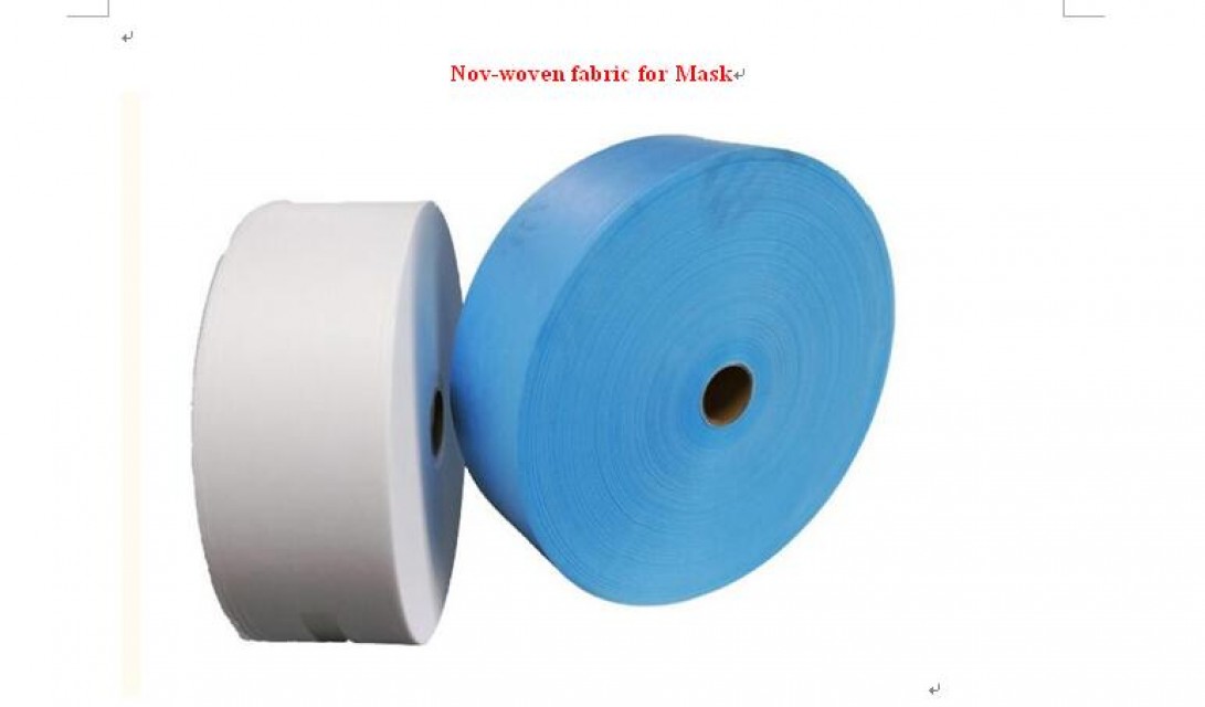 Bfe95/B fe99 PP Melt Blown Nonwoven Fabric Stock for Masks