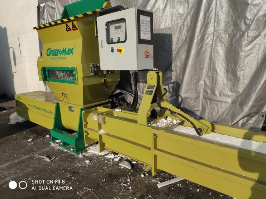 Efficient Foam Compactor for Recycling: APOLO Series A-C100