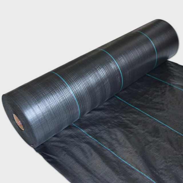 high quality PP weed control mat /plastic ground cover/ black plastic