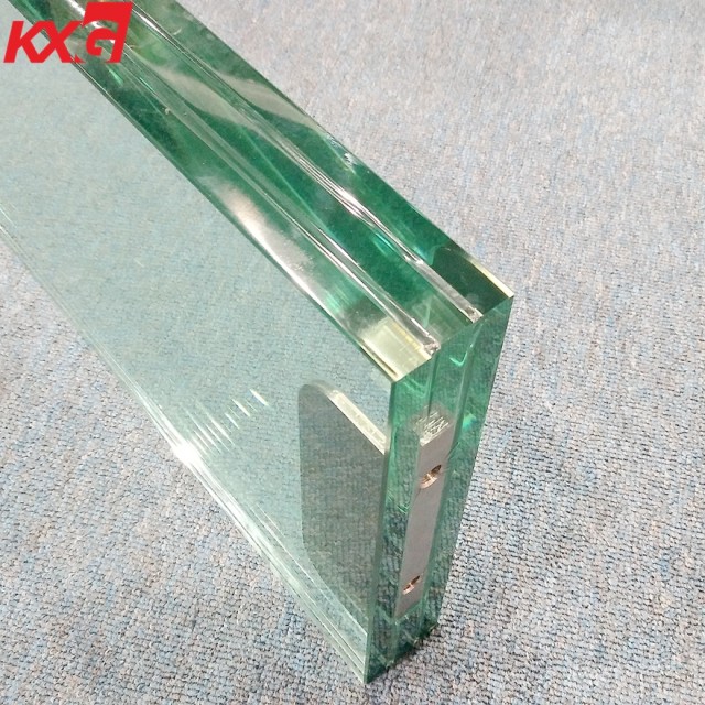 China Factory produce clear tempered SGP laminated glass for stairs