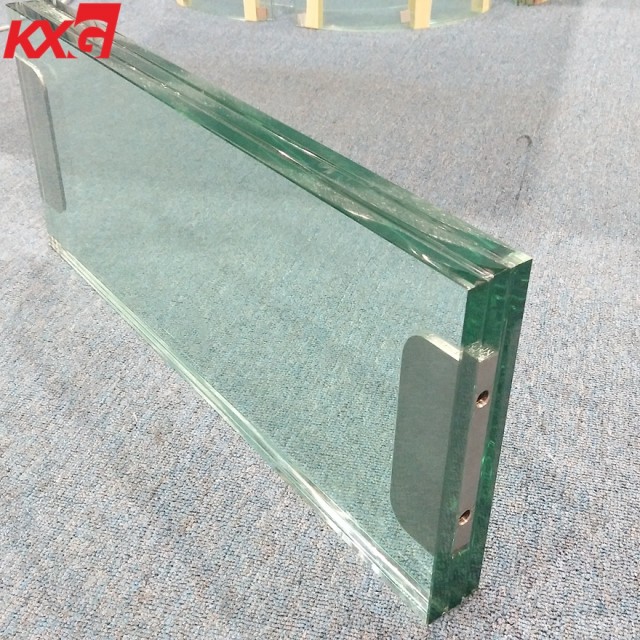 China Factory produce clear tempered SGP laminated glass for stairs