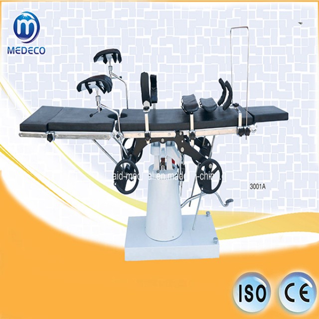 Medeco 3002 Multifunction Manual Operating Table: Versatile Medical Equipment for Surgical Procedures