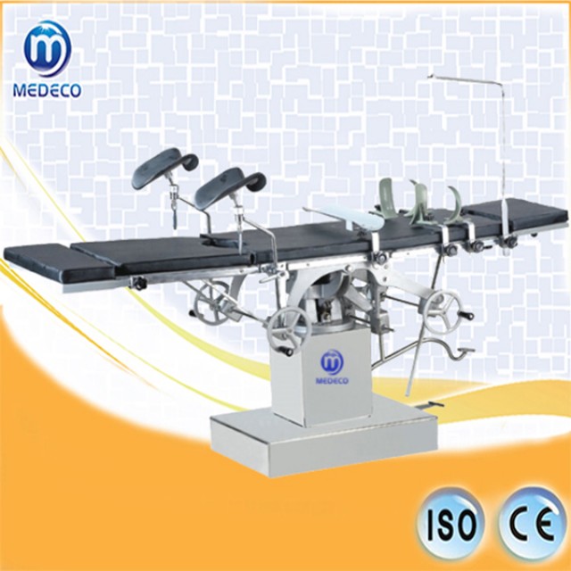 Medeco 3002 Multifunction Manual Operating Table: Versatile Medical Equipment for Surgical Procedures