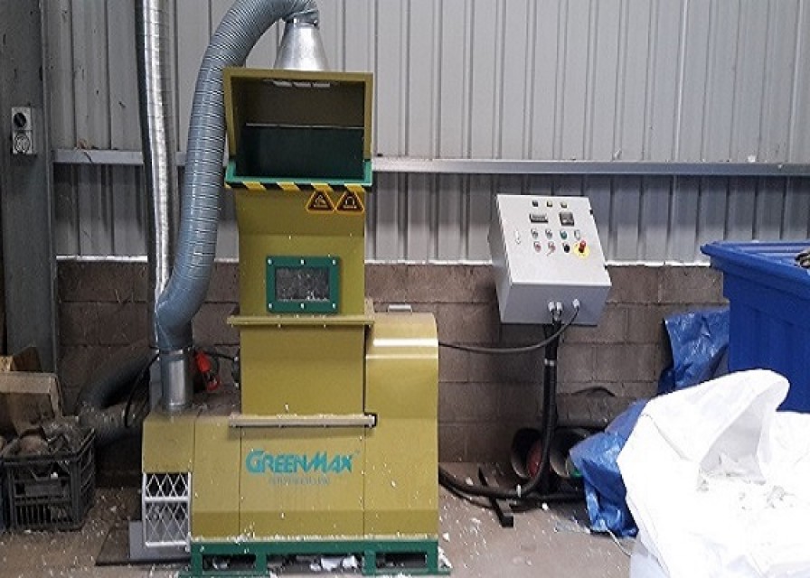 GREENMAX M-C50 EPS Densifier for Industrial Recycling