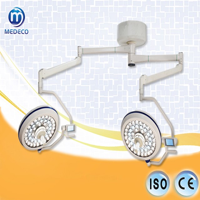 II LED Shadowless Operating Light 500/500 Double dome ceiling type