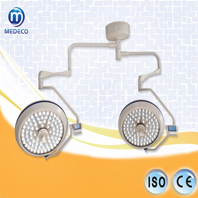 II LED Shadowless Operating Light 500/500 Double dome ceiling type
