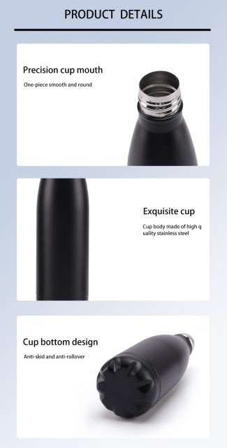 Stainless Steel Insulated Sport Water Bottle - OLERD KA023