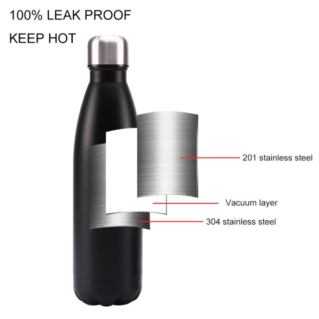 Stainless Steel Insulated Sport Water Bottle - OLERD KA023