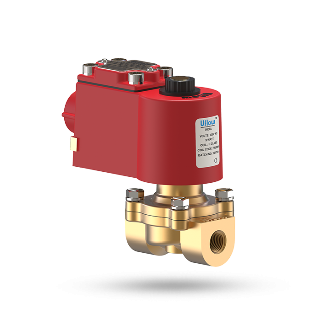 Semi Lift Diaphragm Operated Solenoid Valve Normally Closed