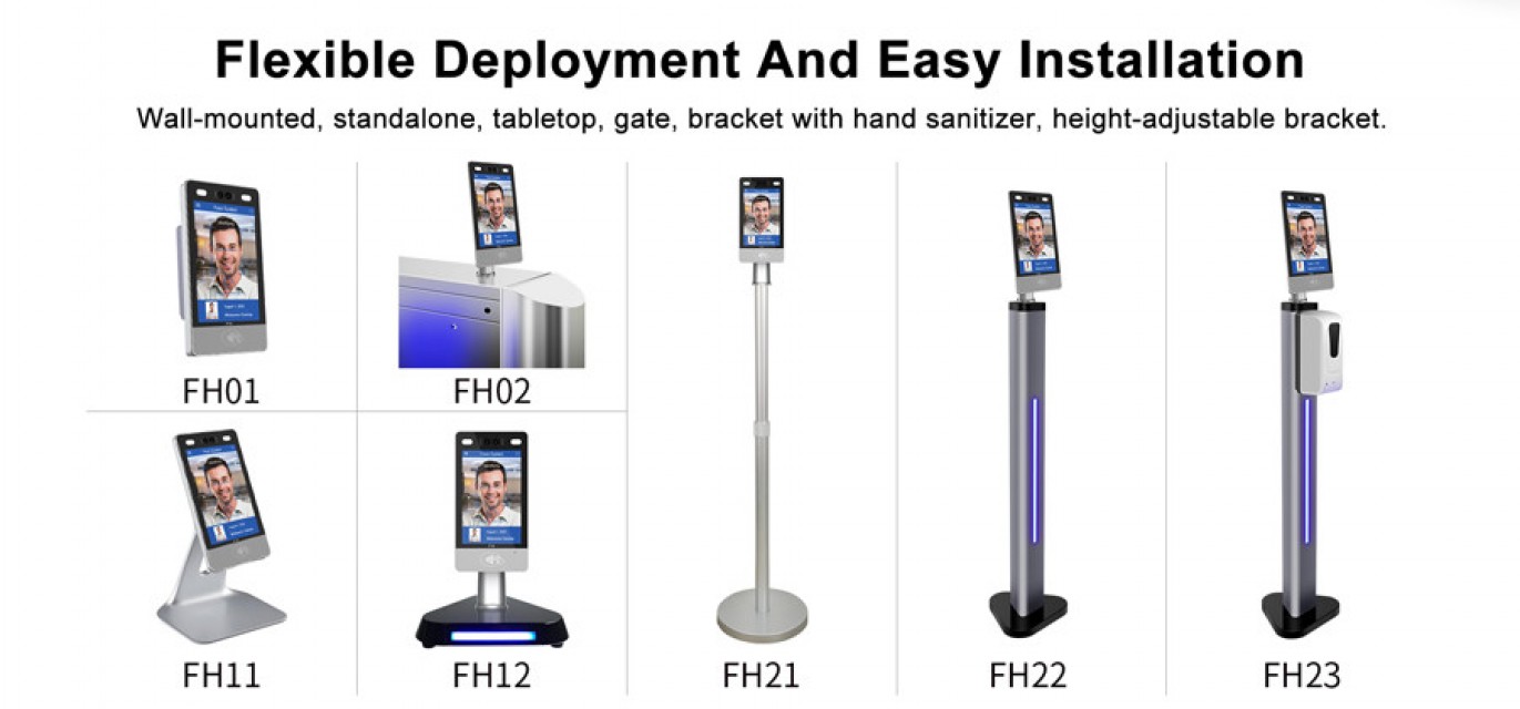 F10 Facial Recognition Terminal - Access Control & Time Attendance Solution