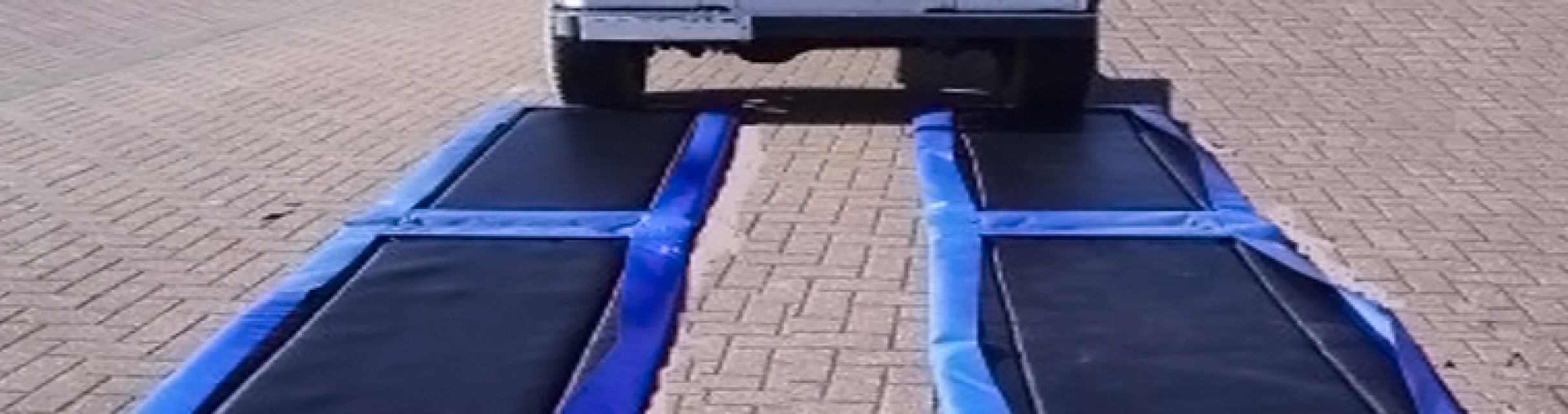 Vehicle Disinfection Mats - Efficient Tire Disinfection for Disease Prevention
