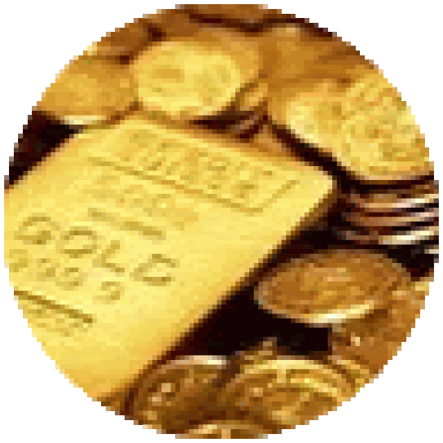 Gold bullion and Rough Diamond