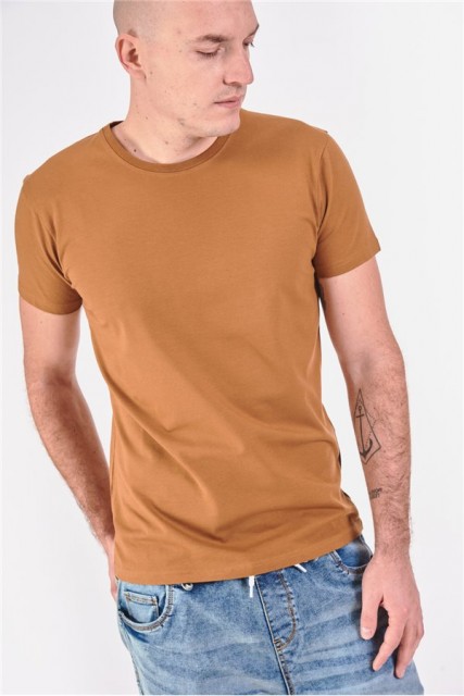 Customize Men's T Shirt - 100% Cotton, Solid Color, S-XXL Sizes