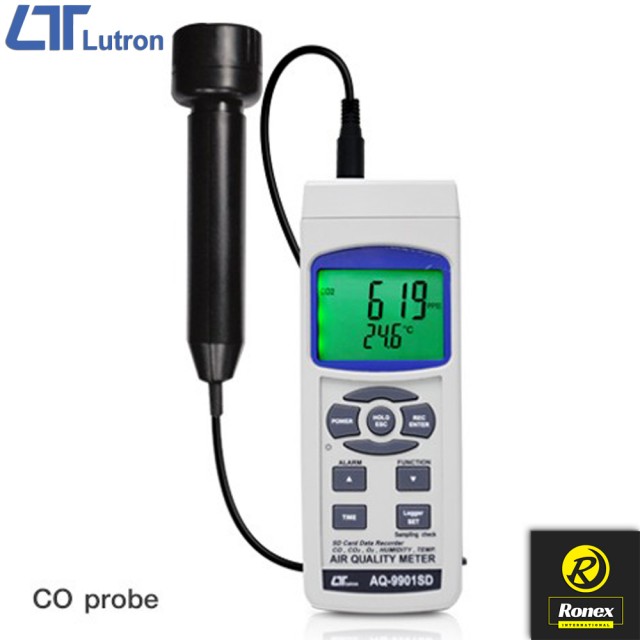 High-Performance Lutron AQ-9901SD Air Quality Meter