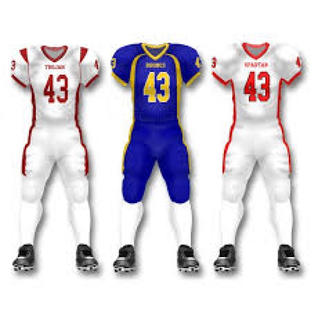 American football custom l uniform