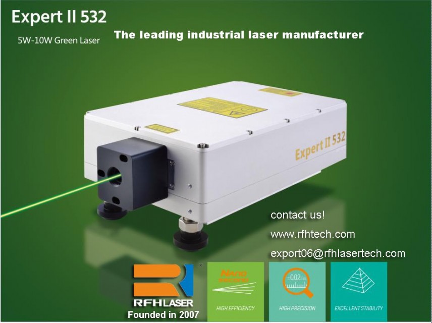 High-Power Green Laser 532nm for Precision Marking and Surface Treatment