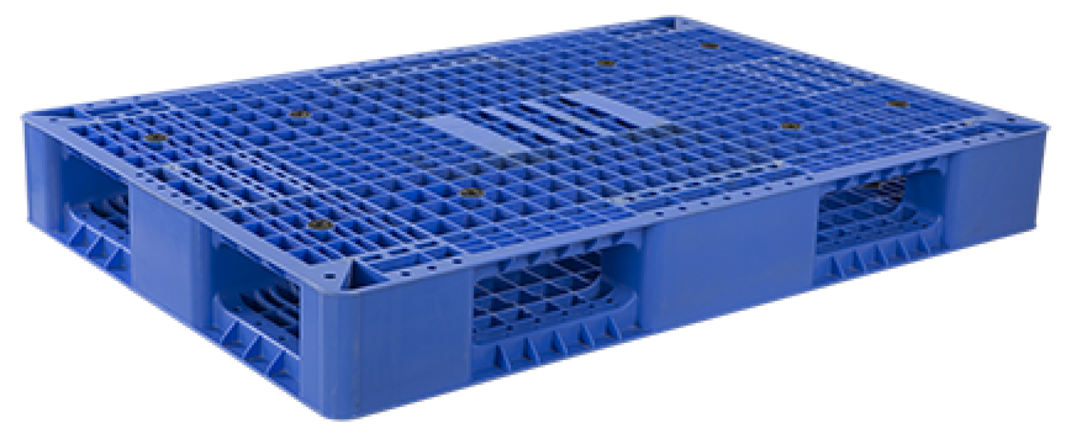 Industrial Pallet (4 Way Entry) - APL HDPE Blue Pallet 1200x1000mm