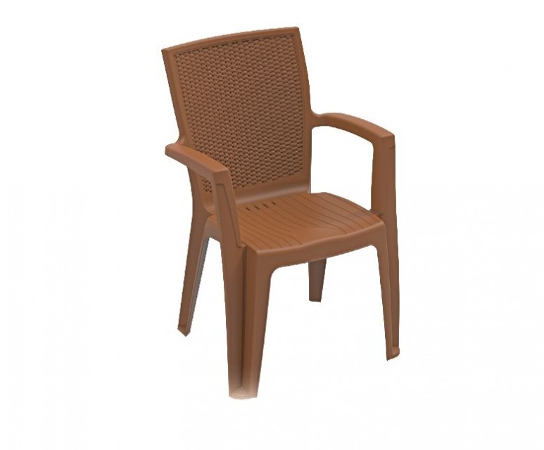 Kozy Emperor Arm Chair - Comfortable and Stylish Plastic Furniture from Akij