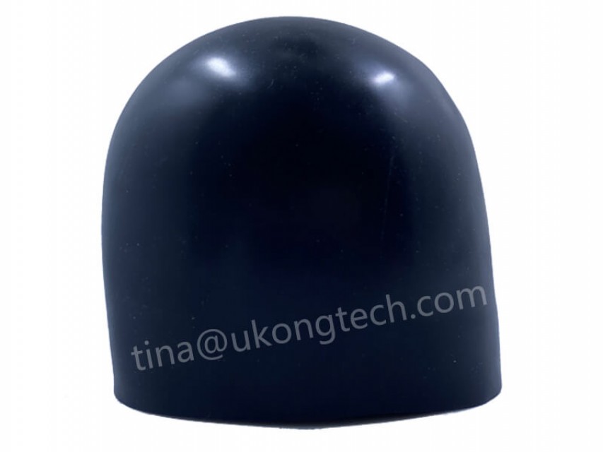 Dome Swim Cap - High-Quality Silicone Race and Competition Swim Cap