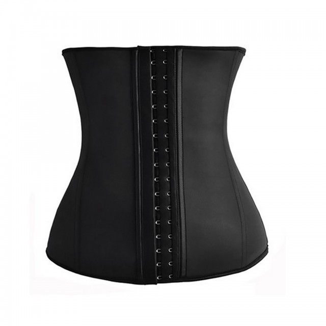 The bone-belly corset waist trainer helps