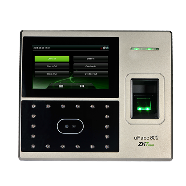 ZK uFace800 - High-Speed Multi-Biometric Time Attendance