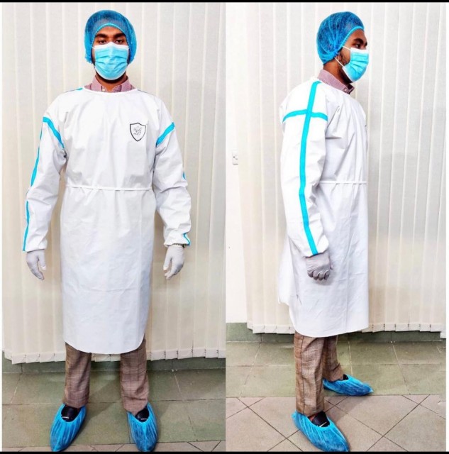 Medical Coverall Level 4 (PPE) (ATTCC 43 & 127 TESTED)