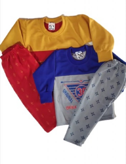 ALFA TOP Kids Clothes: Fleece Fabric, Multi-Color, SMLXL Sizes
