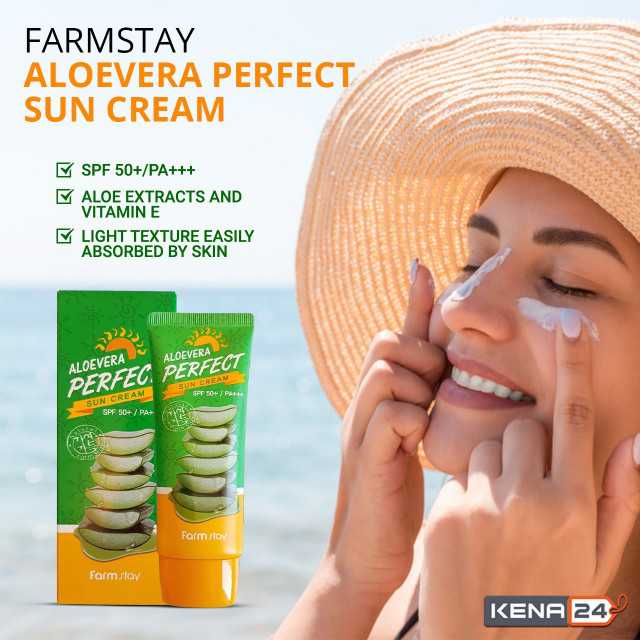 Farmstay Aloevera Perfect Sun Cream 70g