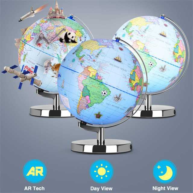 G902 Smart Globe Augmented Reality Educational World Geography