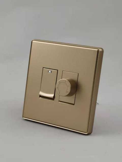 1 Gang Dimmer With Fan Switch - Efficient Controlling Solution For Home and Commercial