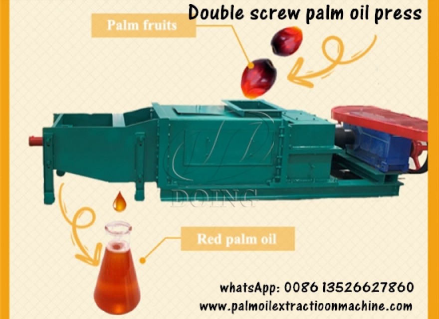 Mini palm oil press machine for making red palm oil