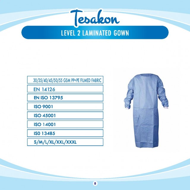 Disposable medical coverall, Gowns, Face Shield