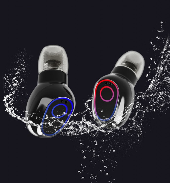 YH03 10000mAh Wireless Bluetooth Earbuds with Waterproof Charging Case