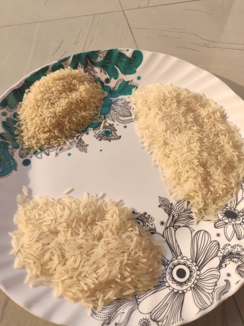 Basmati rice and non basmati rice