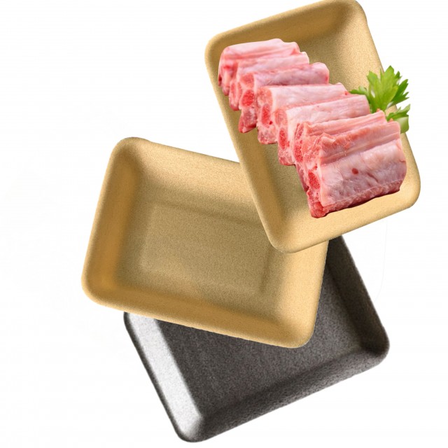 Biodegradable Food Tray - PLA Corn Starch Eco Foam Tray