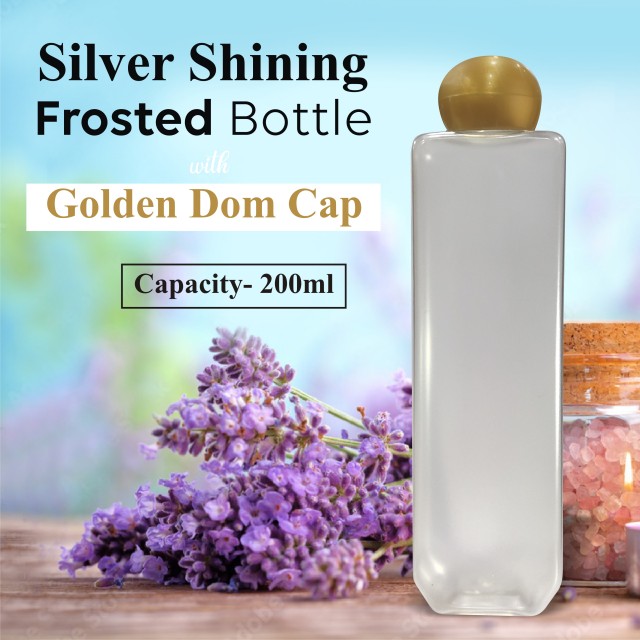 Frosted Bottle For Shampoo, Conditioner,  Body Wash, Hair Oil
