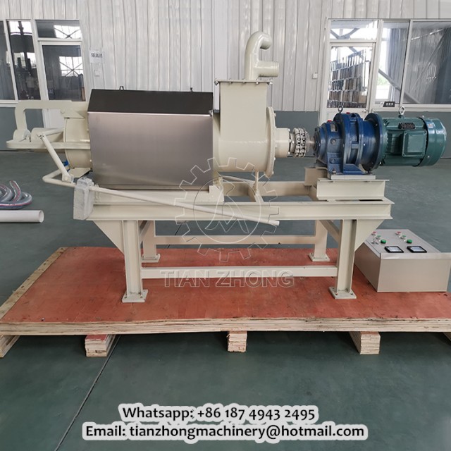 Cow Dung Manure Dewatering Drying Machine